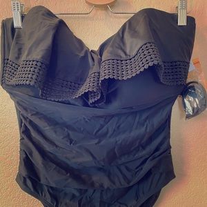 Black One Piece swimsuit